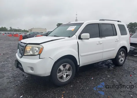2009 Honda Pilot Exl из США, поврежденный, VIN 5FNYF38549B024805
